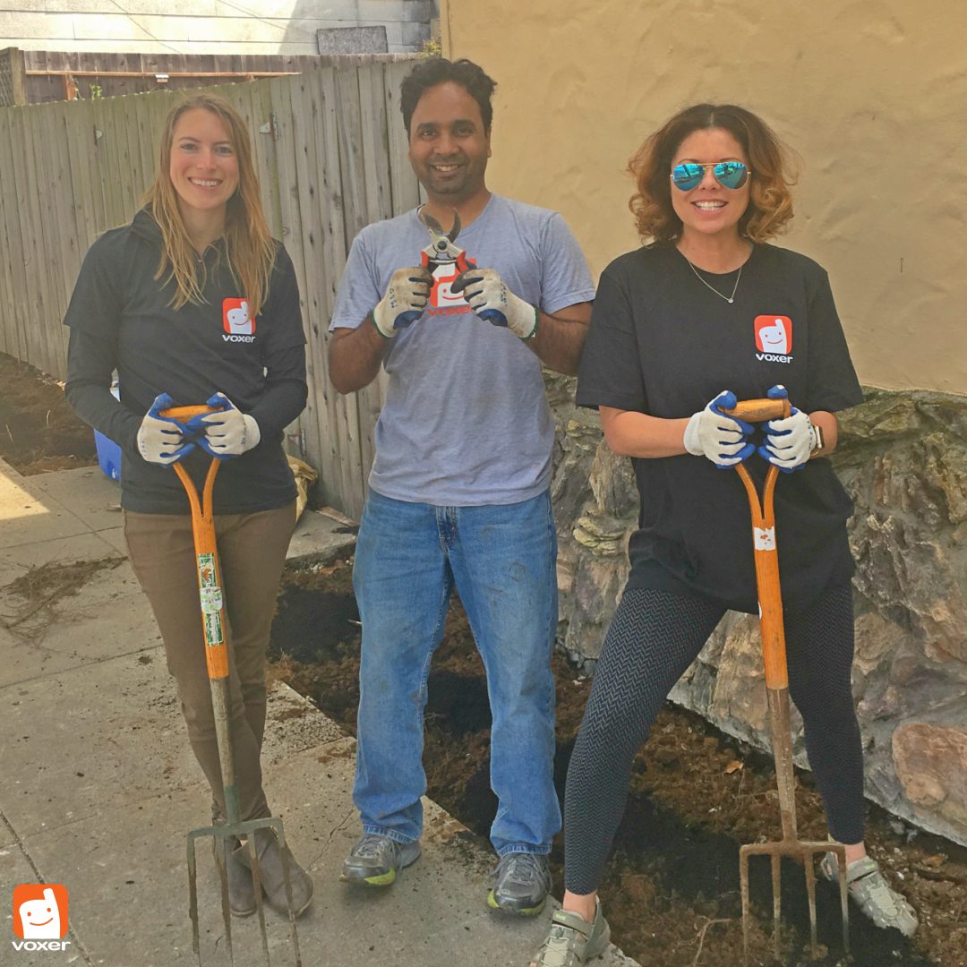 Earth Day Volunteer Gardening Mission in San Francisco