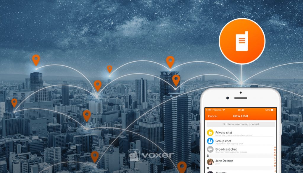 A Walkie Talkie App Next Generation Team Communication