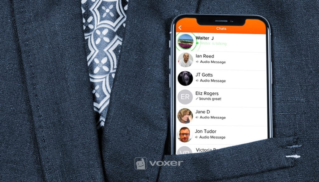 a walkie talkie app for business