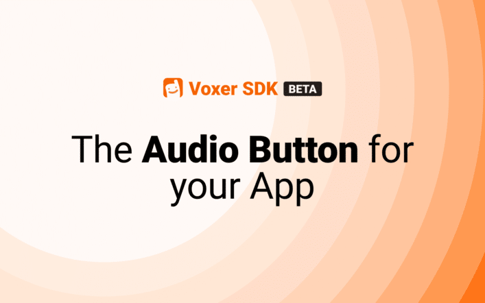 Introducing Voxer SDK – The Audio Button for your App