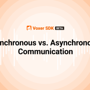 Synchronous vs. Asynchronous Communication